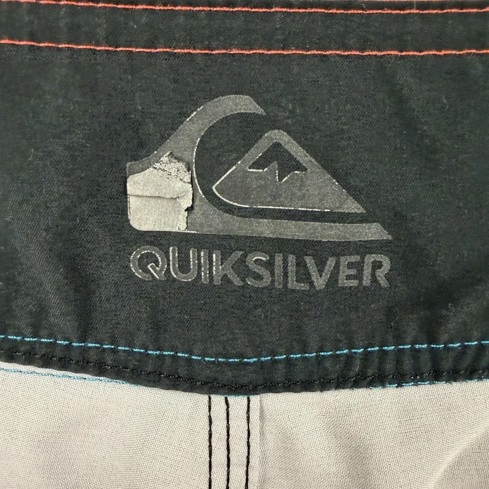 Quiksilver Board Shorts Mens‎ 36 Multicolor Colorblock Swim Trunks Surf Stretch